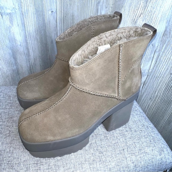 UGG New Heights Platform Mini Boots NEW - Picture 5 of 12